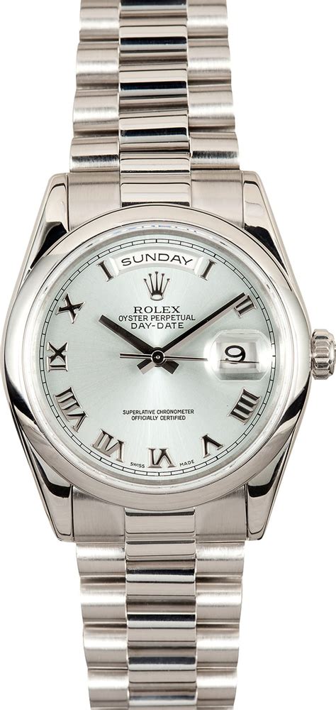 rolex platin daydate|rolex day date 36 platinum.